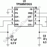 Step-Down Charge Pump Regulator for USB Powered Devices