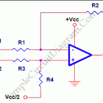 Difference Amplifier Eliminates Vocal Track
