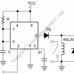 Driving Relay with 555IC