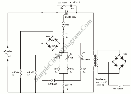 Pulse-train triggering circuit