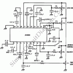 Voltage-Controlled Tone Volume Balance Circuit