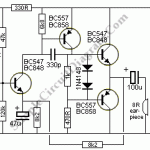 Small Amplifier Using Transistors