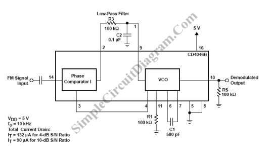 pll-fm-demodulator-circuit