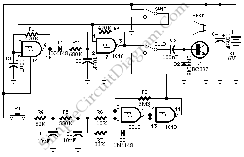 Dual Tone Single IC Siren