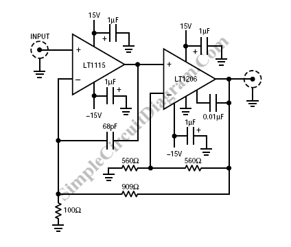 audio-line-driver-circuit