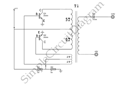 Inverter – Simple Circuit Diagram