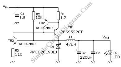 konjugat Ferie klima Discrete High Current Switch Mode LED Driver – Simple Circuit Diagram