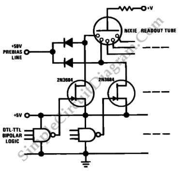 JFET Nixie Tube Driver