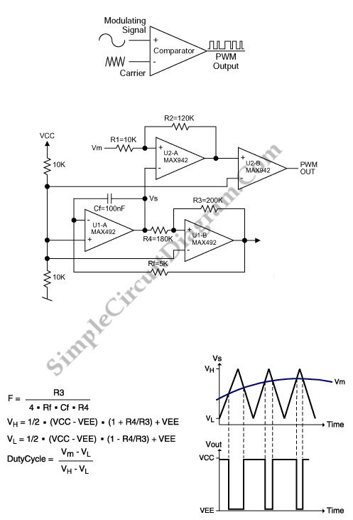 PWM-Modulator-Using-Op-Amp