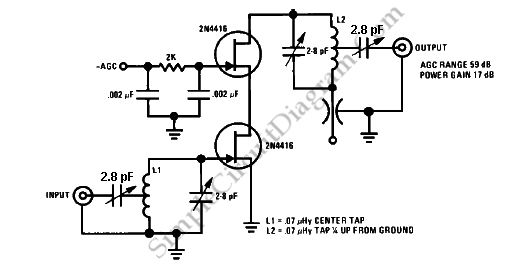 200 MHz Cascade Amplifier