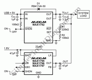 Automatic Switching for Battery – USB Power Connection – Simple Circuit ...