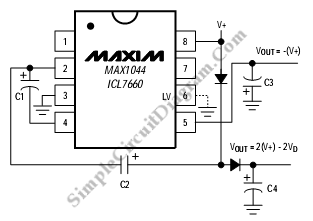 Combined Positive Multiplication and Negative Voltage Conversion