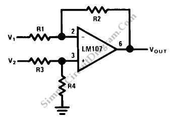 Op-Amp Circuit-Difference Amplifier
