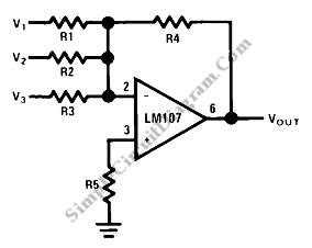 Op-Amp Circuit-Summing Amplifier