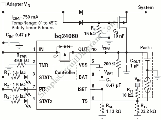 Power Path Management Battery Charger