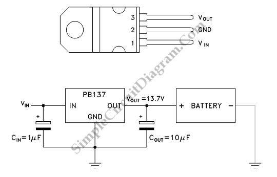 Simple Lead Acid Battery Charger with PB137 Regulator