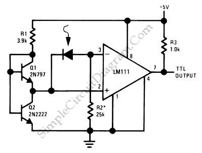 Precision Photodiode Comparator