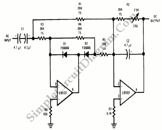 The Full-Wave Rectifier and Averaging Filter