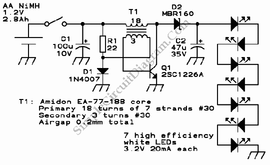 LED Circuit - Page 4 - Simple Circuit Diagram