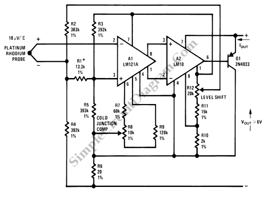 Precision Current Loop Thermocouple Transmitter  U2013 Simple