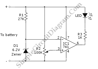 low battery indicator circuit